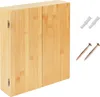 Relaxdays 10051577, Prírodný, Strieborná, Bamboo, Nerezová Náhľad obrázku produktu 6