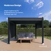 Blumfeldt Pantheon Cortina Pavillon 3x3 m – Produktbild-Vorschau 1