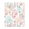 MuchoWow® Mauspad Mousepad Frau - Blumen - Strichzeichnung Produktbild-Vorschau 1