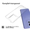 Accezz Cover posteriore trasparente in TPU Motorola Edge 50 Anteprima dell’immagine prodotto 2