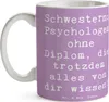 Mr. & Mrs. Panda Pott Spruch Schwestern Psychologen - Produktbild-Vorschau 3