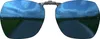 Brillen Aufsatz Clip On Un-Polarisiert 30629 Blau Produktbild-Vorschau 1