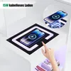 OYAJIA Schminktisch mit LED-Spiegel, mit kabellose Produktbild-Vorschau 6