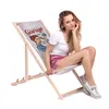 Sdraio Dreamroots pieghevole in legno fino a 130 kg, sdraio Anteprima dell’immagine prodotto 2