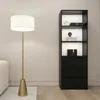 Knihovna se 3 zásuvkami a policemi na knihy moderní design Náhled obrázku produktu 3