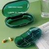 Mini Pillendose mit Tablettenteiler, tragbare Produktbild-Vorschau 4