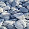 Grauer Naturkiesel Silver 6–10 cm, 1 kg – Dekorativer Produktbild-Vorschau 2