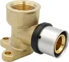 Pipetec Pressfitting Wandwinkel 26x3 mm 3/4 Zoll 52mm IG Produktbild-Vorschau 1