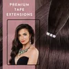 Tape Extensions Premium Pravé vlasy #6/3 tmavý blond zlatý Náhľad obrázku produktu 2