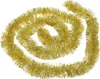 Weihnachtsdeko Lametta - Girlande Goldfarben 2,7 Meter - Produktbild-Vorschau 8