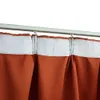 vidaXL Rideaux occultants avec crochets 2 pcs. Marron Voir les images du produit 4