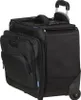 A black business notebook trolley with wheels and a retractable handle. Produktbild-Vorschau