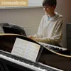 FCH Digital Piano 88 Tasten, Keyboard mit Keyboardständer,E Produktbild-Vorschau 5
