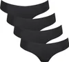 sloggi Damen String 4-Pack ZERO Microfibre 2.0 Hipstring - Produktbild-Vorschau 1