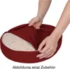 Bezug aus Baumwolle für Sitzkissen Orthopädisch Sitzkeil Produktbild-Vorschau 2