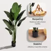 IvoQ Strelitzia umělá rostlina 210 cm - velká rajská Náhled obrázku produktu 7
