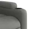 vidaXL Relaxsessel mit Aufstehhilfe Dunkelgrau Stoff Produktbild-Vorschau 12