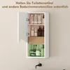 HOMCOM Badezimmerschrank Wandschrank mit Soft-Close-Tür und Produktbild-Vorschau 5
