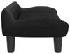 vidaXL Letto per cani nero 70x40x24 cm in velluto Anteprima dell’immagine prodotto 5