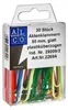 Briefklammer Metall kunststoffüberzogen 50mm sortiert VE=30 Produktbild-Vorschau 1