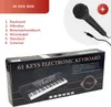 Áengus Keyboard 61 kláves, sada s klaviatúrou, klavírnou Náhľad obrázku produktu 2