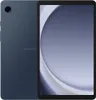 A dark blue Samsung Galaxy Tab A tablet is shown from the front and back. Produktbild-Vorschau