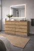 Kommode „LanceLot“ aus Eiche mit Schubladen, 120 cm, 8 Produktbild-Vorschau 2