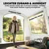 Outsunny Heckzelt für 2-4 Personen, 320 x 280 x 205 cm 2 in Produktbild-Vorschau 6