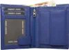 Portafoglio in Pelle sintetica, modello combinato, blu Anteprima dell’immagine prodotto 2