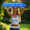 Health Rise Smart Hula Hoop Weiß | mit Zähler & Bauchgurt | Produktbild-Vorschau 7