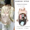 Daypack Damen-Rucksack mit Blumenstickerei,Wasserdichte Produktbild-Vorschau 2