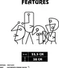 Wallity, Dekoratives Wandaccessoire aus Metall, Damophilus, Produktbild-Vorschau 6