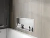 Mexen X-Wall-R zapuštěná police s límcem 75 x 30 cm, inox - Náhled obrázku produktu 7