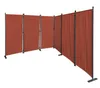 Paravent 6 Teilig 340x165cm Rotorange - Garten & Balkon Produktbild-Vorschau 1