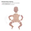 Simulierte Reborn Puppe Kit DIY Unlackiert Vinyl Baby Puppe Produktbild-Vorschau 7