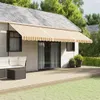 vidaXL Telo da sole a strisce multicolori 6x3 m Anteprima dell’immagine prodotto 2