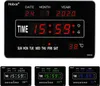 Horloge murale numérique LED avec date Horloge numérique Voir les images du produit 1