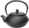 Théière asiatique 0,8L fonte noire incl. passoire à thé Voir les images du produit 8