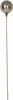 A garden stake with a spherical top. Produktbild-Vorschau