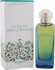 Hermès Un Jardin Après La Mousson Eau de Toilette 100 ml, Farbverlauf-Flakon in Blau-Grün mit bunter Verpackung und Elefantenmotiv. Produktbild-Vorschau