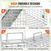 SucceBuy Käfigfalle für lebende Tiere, 78,7 x 25,4 x 30,5 Produktbild-Vorschau 3