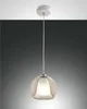 Fabas Luce Pendelleuchte Bretagna E27 Ø220mm Weiß Produktbild-Vorschau 1