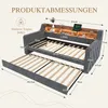 MODFU Lit Gigogne 90x190 cm - Convertible avec Rangement Voir les images du produit 6