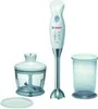 A white Bosch hand blender with accessories on a white background. Produktbild-Vorschau