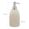 Relaxdays Seifenspender, 300 ml, nachfüllbar, Bad, WC, Produktbild-Vorschau 4
