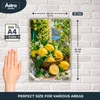 Blechschild 20x30cm Amalfi Zitronen Italien Mediterrane Produktbild-Vorschau 2