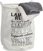 Zeller Wäschesammler "Laundry Rules", Ø38 x 48 cm, 14260 Produktbild-Vorschau 2