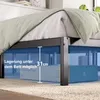 Plattform-Bettgestell Metall 36 cm 140x200 cm Schwarz Productafbeelding-voorbeeld