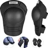 Deuba Ginocchiere con Inserto in PVC Regolabili Ginocchiera Anteprima dell’immagine prodotto 6