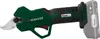 A cordless pruning shear with a battery pack attached, shown against a white background. Produktbild-Vorschau